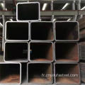ST37-2 SS400 Black Carbon Rectangular Square en acier carré
